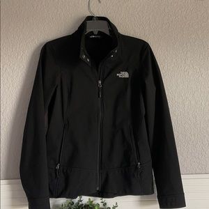 Women’s Black North Face Zip-Up Jacket